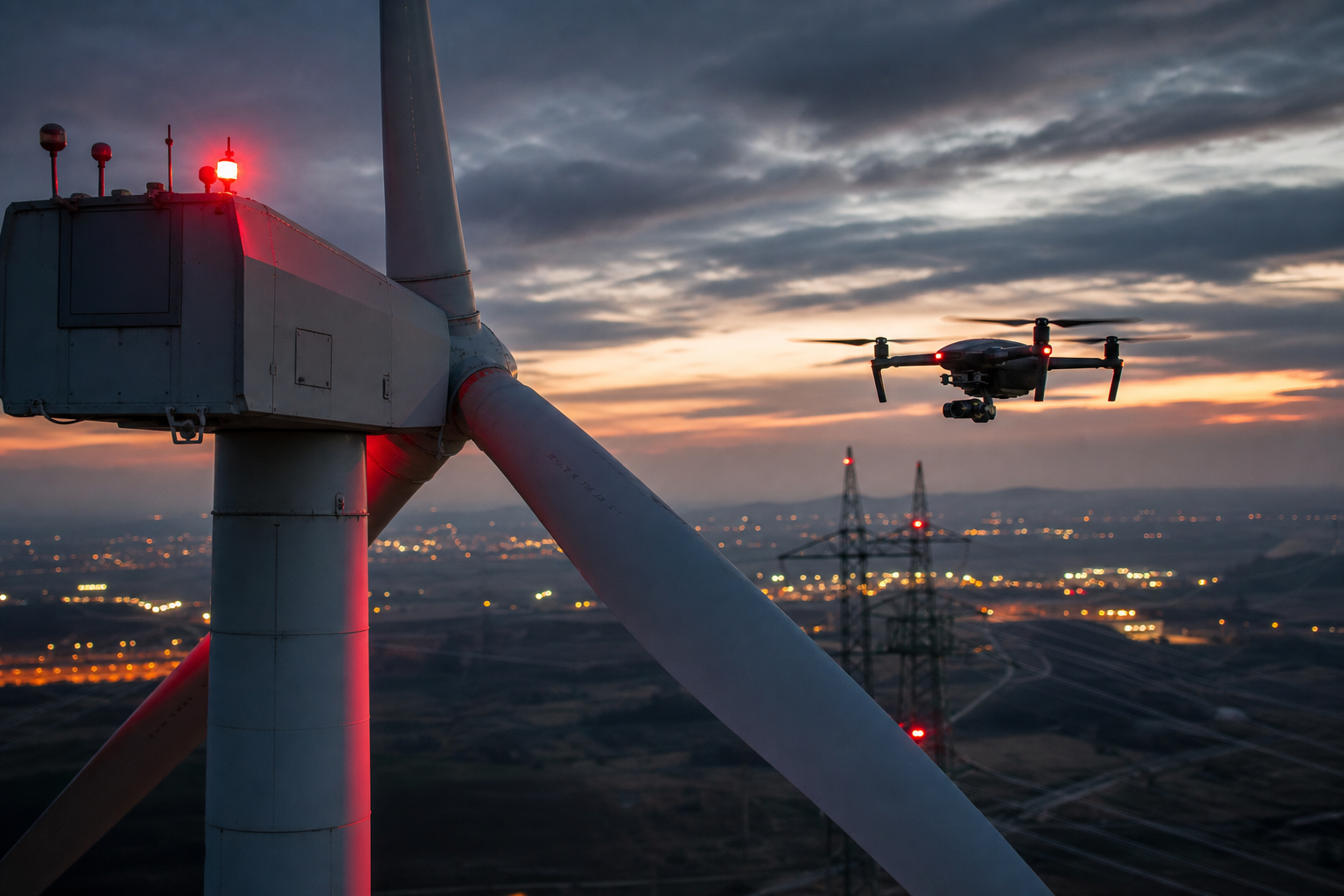 Infrastructure drone operations